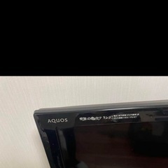 【シャープ40V型液晶テレビ】AQUOSフルハイビジョンの画像