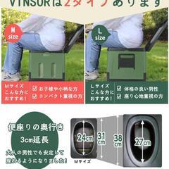 簡易トイレ⭐️防災士監修 凝固剤 12個付 携帯トイレ ポータブルトイレ 防災用の画像