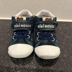 【2足セット】　ミキハウス　靴　スニーカー　13cmの画像