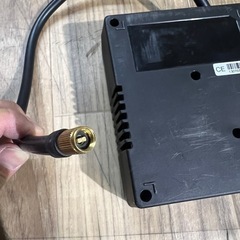 ☆エアコンプレッサー☆ 車載工具 タイヤ空気充填用 シガーソケット電源の画像