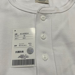 AVIREX  ヘンリーネック Mサイズ　ほぼ新品の画像