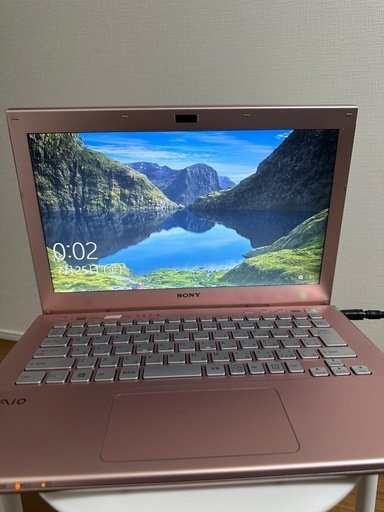 ピンクVAIO i5ノートPC SSDメモリ4ギガSSD128gb (momotara) 岡山