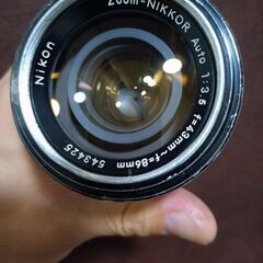 光学優良　Zoom-NIKKOR Ai 43-86mm F3.5　分解清掃済みの画像