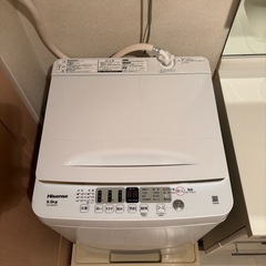 ハイセンス 洗濯機 5.5kgの画像