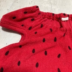 西松屋　スイカ柄 セパレート服70cmの画像