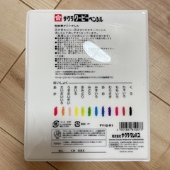 ①サクラクーピーペンシル 12色の画像