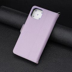 iPhone 16 Pro❣️カバー ケース 手帳型 可愛い 猫足跡 ストラップの画像
