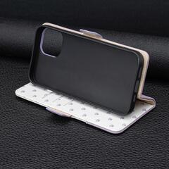 iPhone 16 Pro❣️カバー ケース 手帳型 可愛い 猫足跡 ストラップの画像