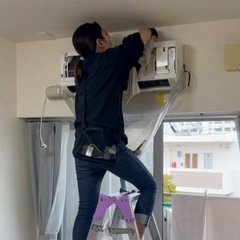 西条市の格安エアコン4500円清掃ネコの手
