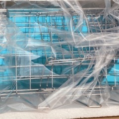 1点限り❣️新品未使用品✨️ 水切りラック 水切りかご 伸縮式 大容量 水切り 食器水切り キッチンラックの画像