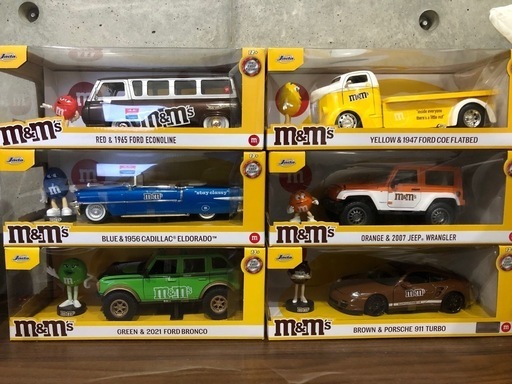 JADA TOYS 1/24 エムアンドエムズ 6種コンプ