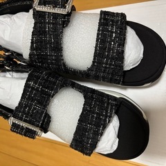【未使用】サンダル　Mサイズ（23，23.5cm相当）
の画像