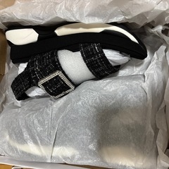【未使用】サンダル　Mサイズ（23，23.5cm相当）
の画像