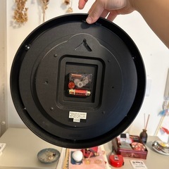 【美品】 ニトリ　時計　温度や湿度計ありの画像