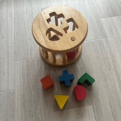 木製おもちゃ ベビー 子供 型はめパズル の画像