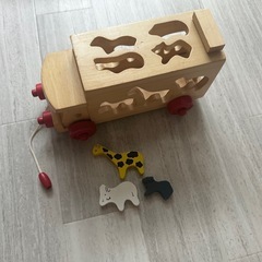 木製おもちゃ ベビー 子供 型はめパズル の画像