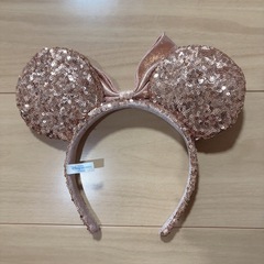 ディズニーカチューシャ　ピンクスパンコールの画像