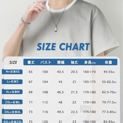 Tシャツ メンズ 半袖 夏服 無地 綿100% Lサイズ の画像