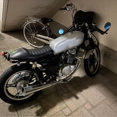 GN125 カフェレーサー　カスタム　125ccの画像