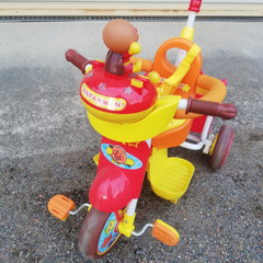 アンパンマン三輪車　中古　の画像