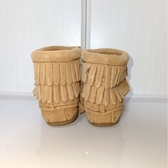  7/26最終値下げ  未使用 ミネトンカ MINNETONKA モカシンブーツ 11.5cmの画像