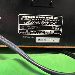 ジャンク扱い★marantz SJ300 AM/FMチューナー マランツ　＠ｙの画像