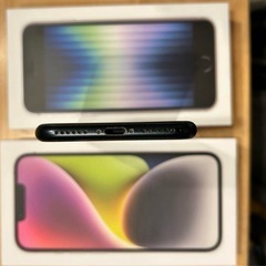 【値下げ交渉可能】【美品】iPhoneSE3 第3世代 128GB SIMフリー ブラックの画像