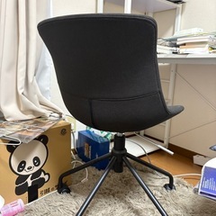 【ニトリ】ワークチェア（黒）の画像