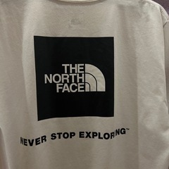 THE NORTH FACE Ｔシャツ 白✖️黒　Lサイズの画像