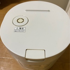 【お譲りする方決まりました】炊飯器　白の画像