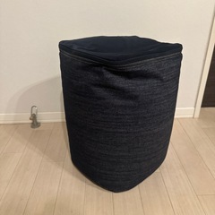 無印良品 体にフィットするソファ　ミニ　綿デニム（ネイビー）の画像