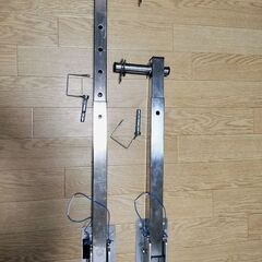 ゴムボート　跳ね上げ式ドーリーの画像