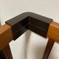 【格安】ベビーサークル(ブラウン)お譲りしますの画像