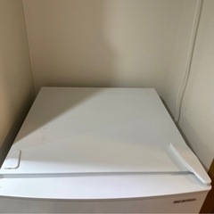 【値下げ済み】アイリスオーヤマ 冷蔵庫 142L ホワイト 幅50cm IRSD-14A-W 2ドア 右開きの画像