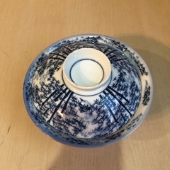 有田焼　水吉陶園　蓋付きお茶碗の画像