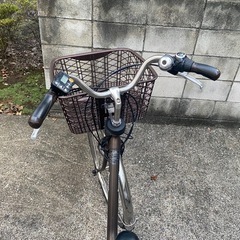 電動アシスト自転車パナソニックビビ26インチ2017年の画像