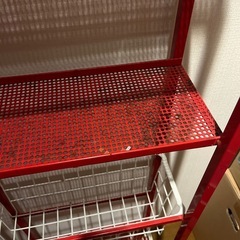 あげますキッチンスチールラック133㎝の画像