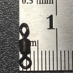 (新品未使用)釣具スイベルサルカン　　　　残り在庫1セットの画像