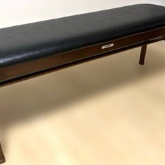 カリモク60 ダイニング　ベンチ　スタンダードブラックの画像