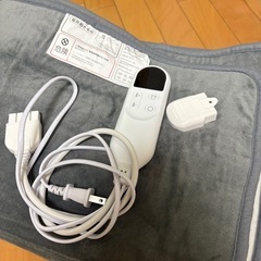 ワンシーズンのみ使用　電気敷き毛布　ダブルサイズの画像