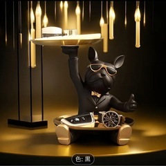 ブルドッグ 置物 アンティーク②の画像