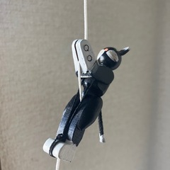 猫のモビール　木製おもちゃ　黒猫　長野県美術館　　の画像