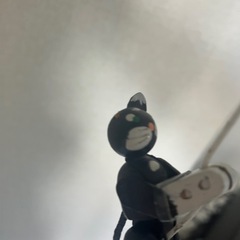 猫のモビール　木製おもちゃ　黒猫　長野県美術館　　の画像