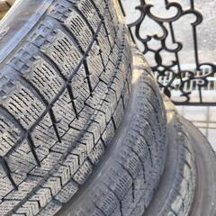 205/60r 16ブリジストンVRX 社外アルミホイールセットの画像