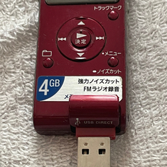 ラジオ内蔵！　ソニーICレコーダーの画像