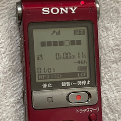 ラジオ内蔵！　ソニーICレコーダーの画像