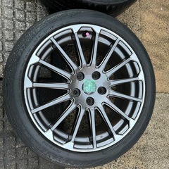 レヴォーグSTI 純正アルミホイールの画像
