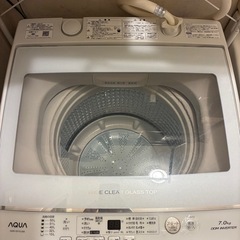 引取先決定済み　洗濯機　の画像