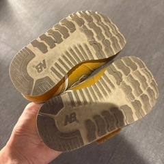 ニューバランス　黄色　イエロー　14cmの画像