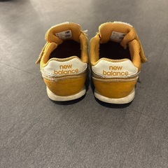 ニューバランス　黄色　イエロー　14cmの画像